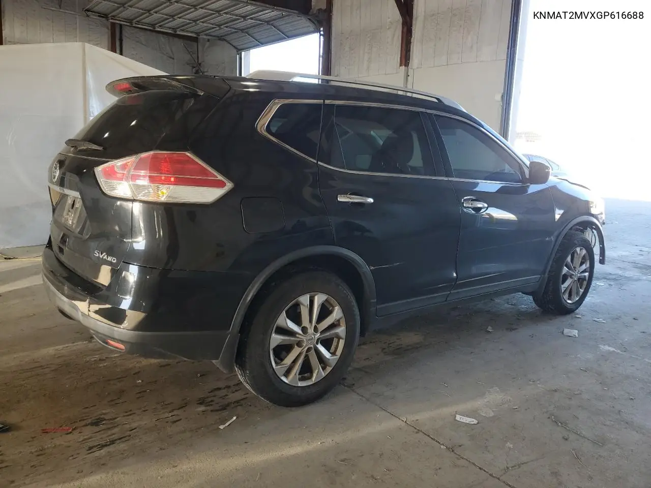KNMAT2MVXGP616688 2016 Nissan Rogue S