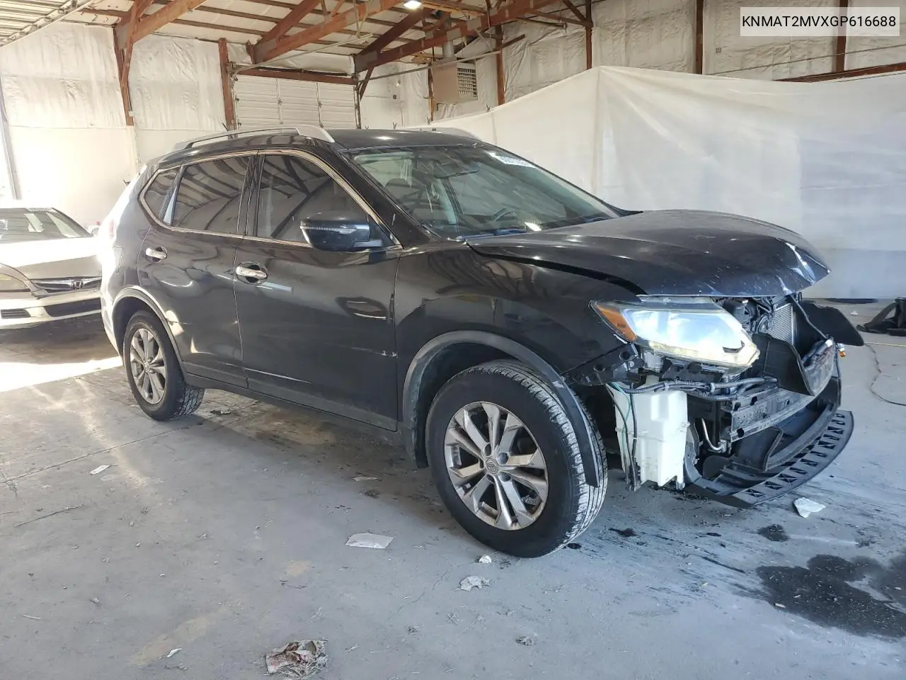 KNMAT2MVXGP616688 2016 Nissan Rogue S