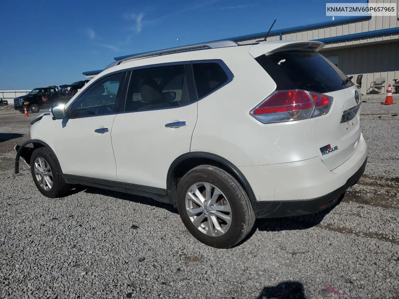 KNMAT2MV6GP657965 2016 Nissan Rogue S