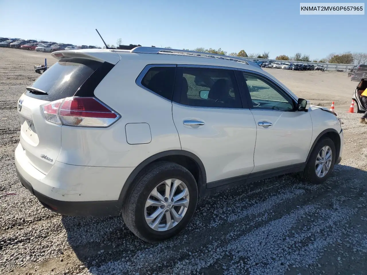 KNMAT2MV6GP657965 2016 Nissan Rogue S