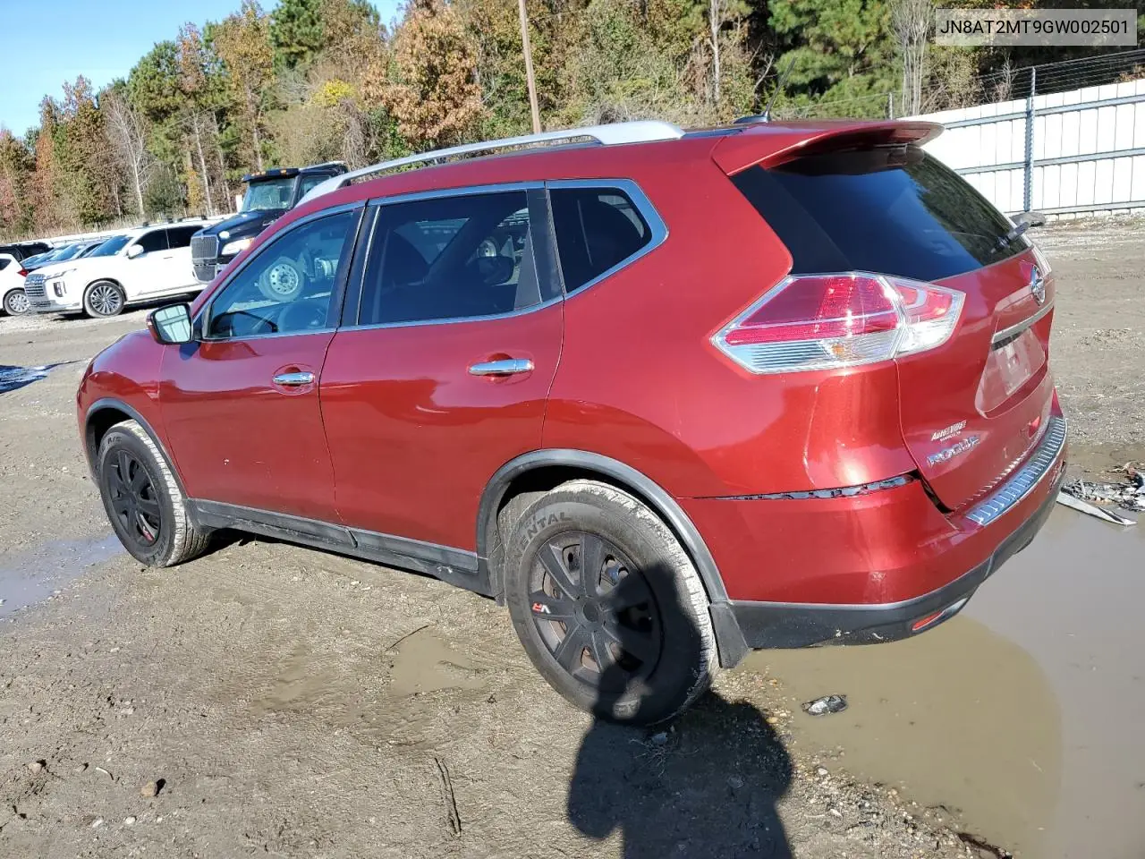 JN8AT2MT9GW002501 2016 Nissan Rogue S