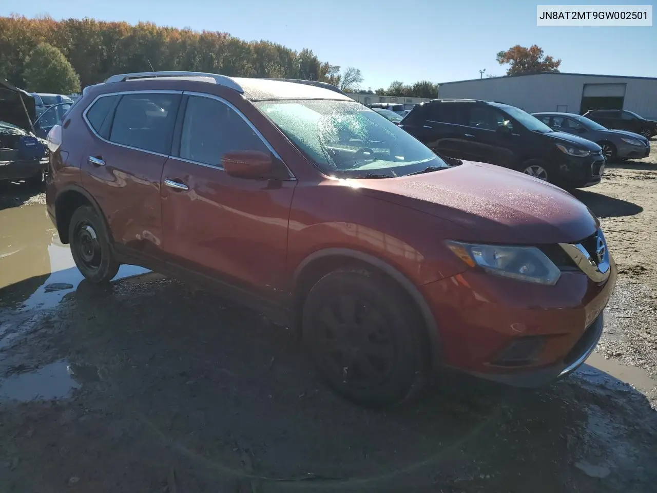 JN8AT2MT9GW002501 2016 Nissan Rogue S