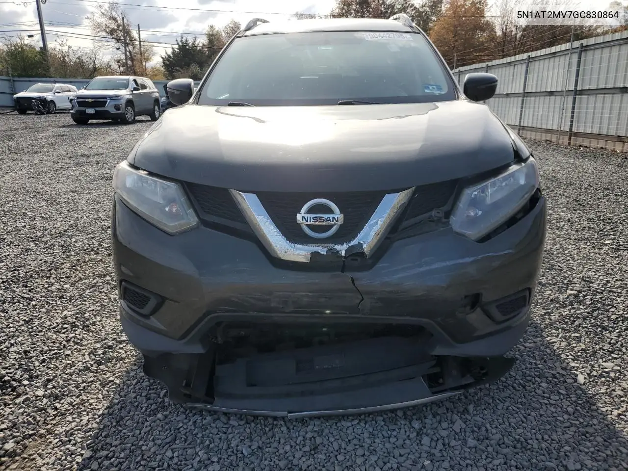 5N1AT2MV7GC830864 2016 Nissan Rogue S