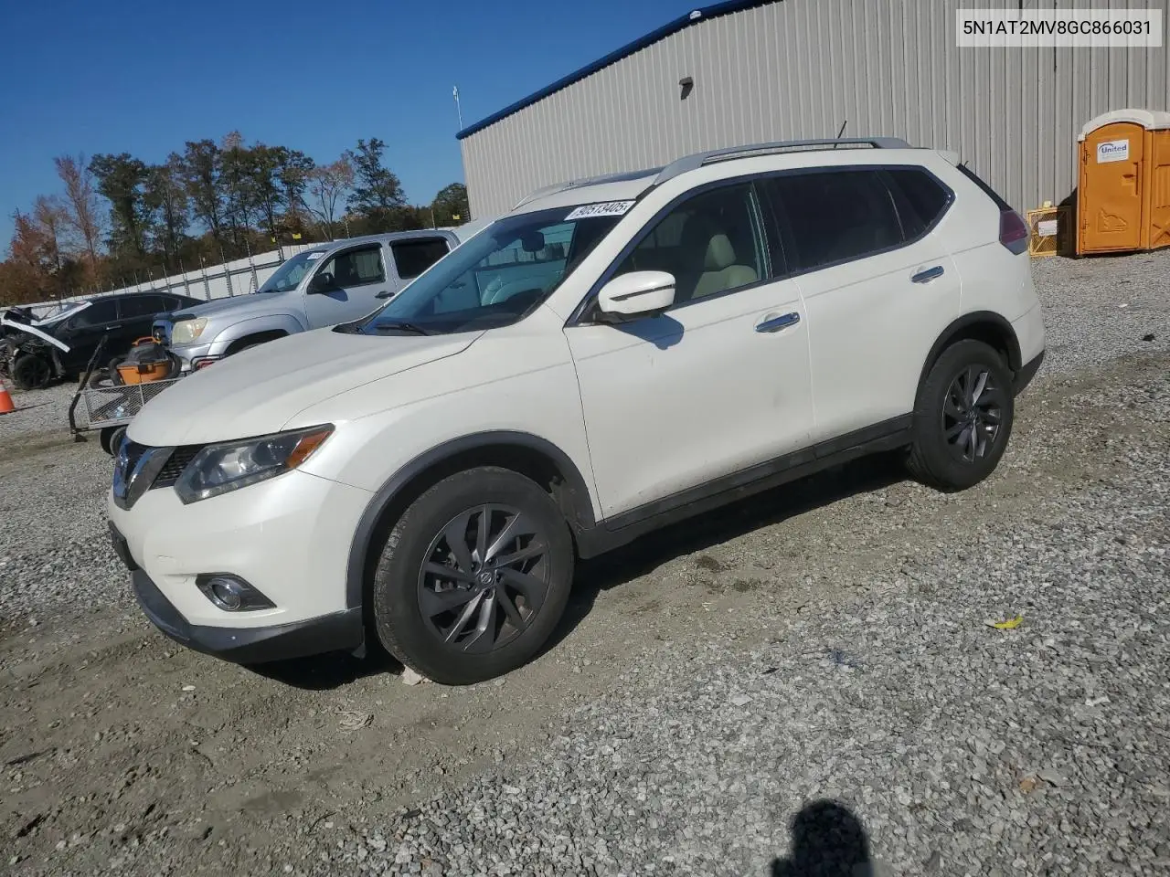 5N1AT2MV8GC866031 2016 Nissan Rogue S