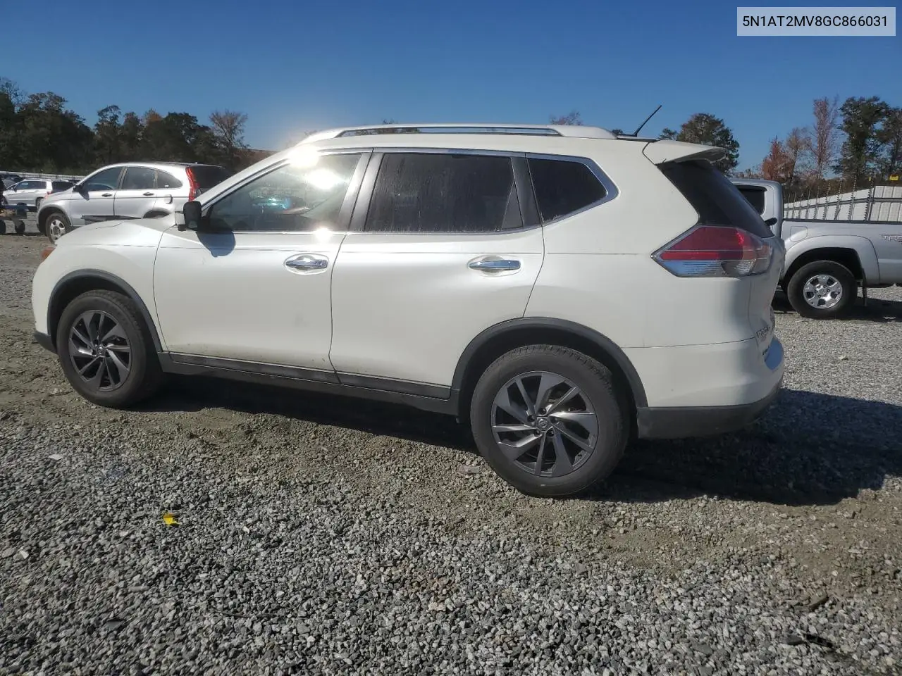 5N1AT2MV8GC866031 2016 Nissan Rogue S