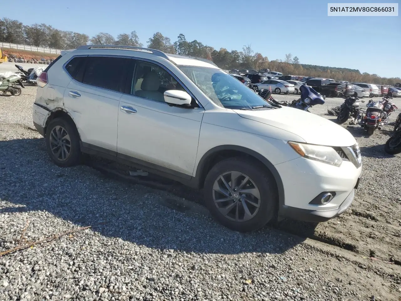 5N1AT2MV8GC866031 2016 Nissan Rogue S