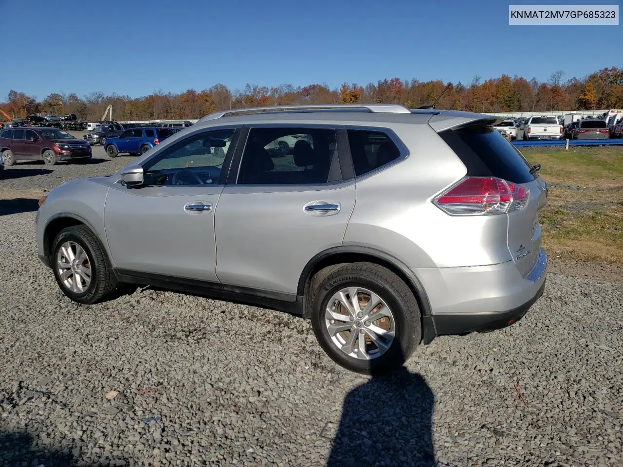 KNMAT2MV7GP685323 2016 Nissan Rogue S
