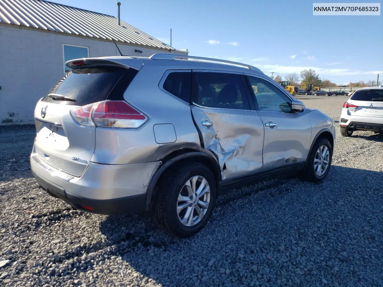 KNMAT2MV7GP685323 2016 Nissan Rogue S