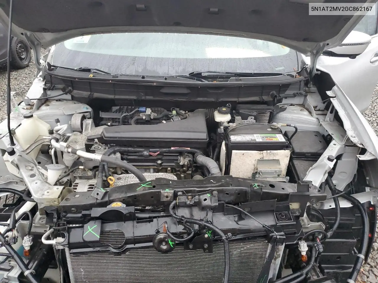 5N1AT2MV2GC862167 2016 Nissan Rogue S