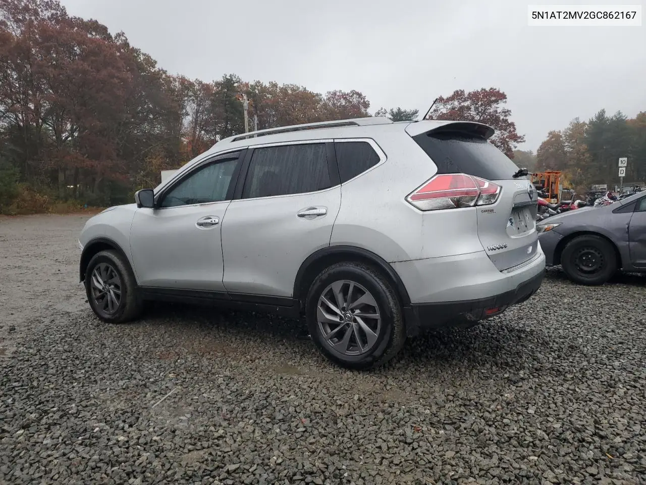 5N1AT2MV2GC862167 2016 Nissan Rogue S