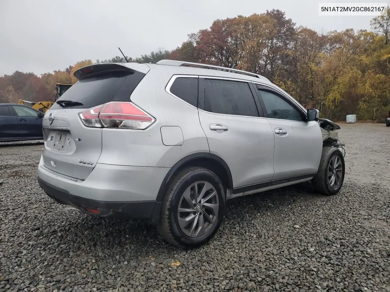 5N1AT2MV2GC862167 2016 Nissan Rogue S