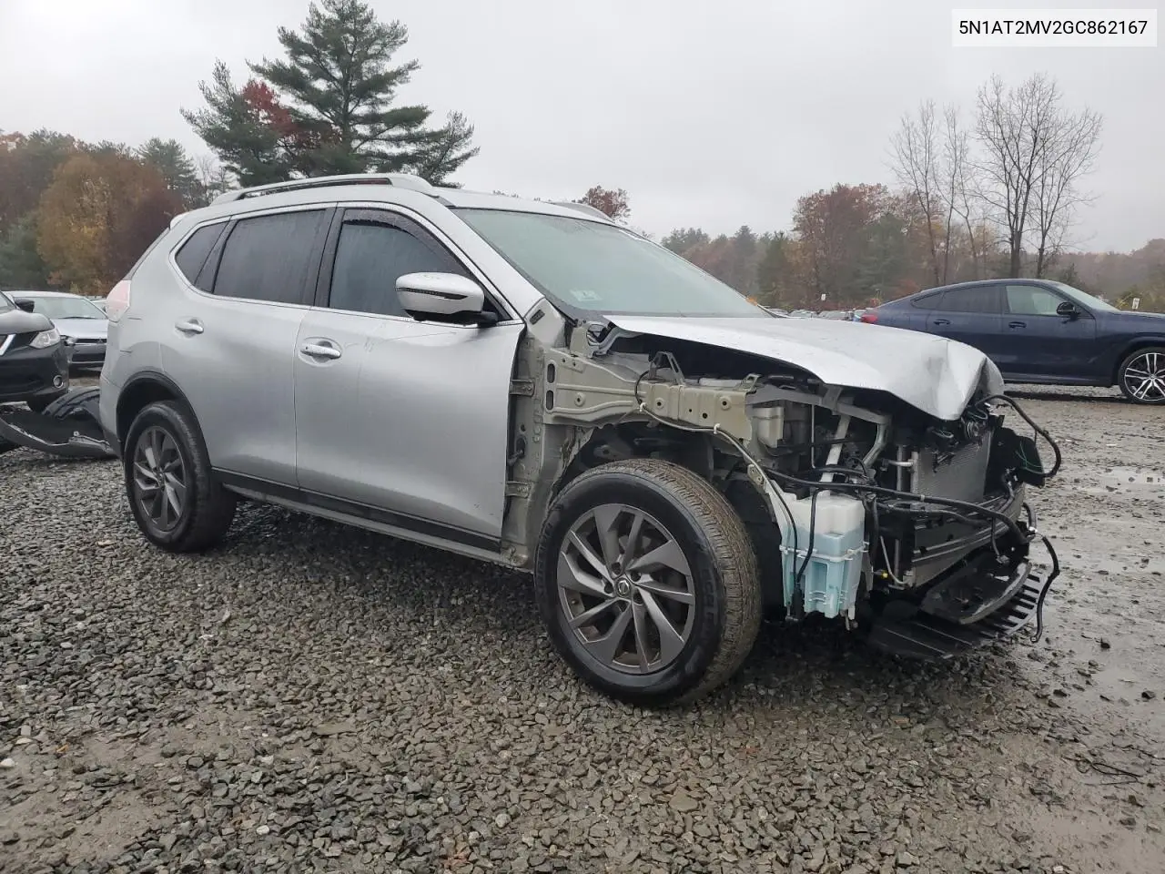 5N1AT2MV2GC862167 2016 Nissan Rogue S