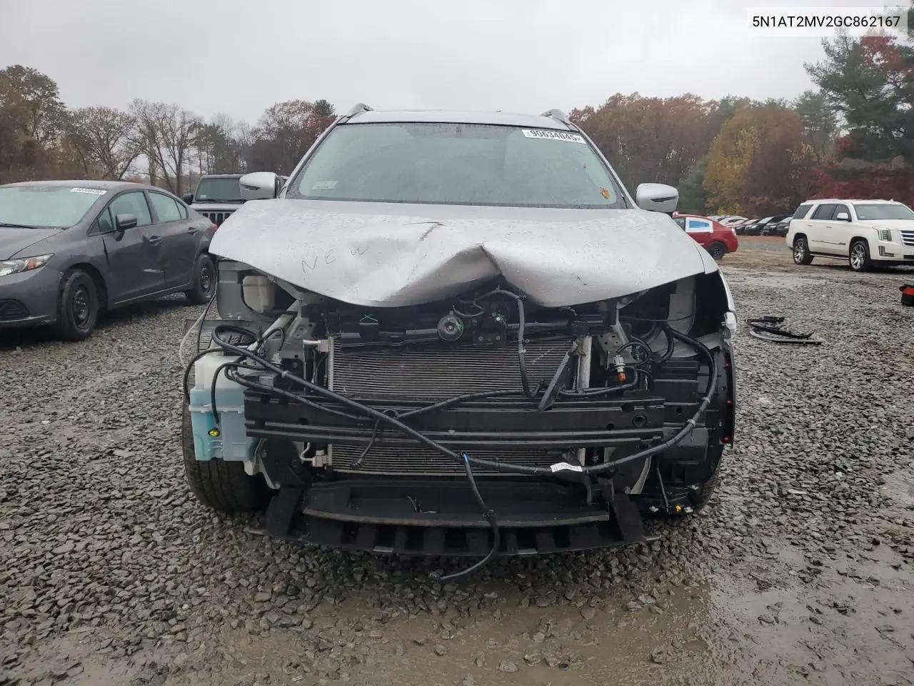 5N1AT2MV2GC862167 2016 Nissan Rogue S