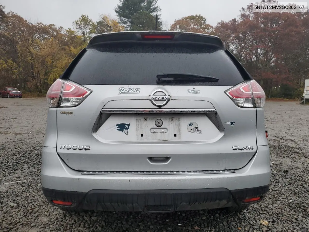 5N1AT2MV2GC862167 2016 Nissan Rogue S