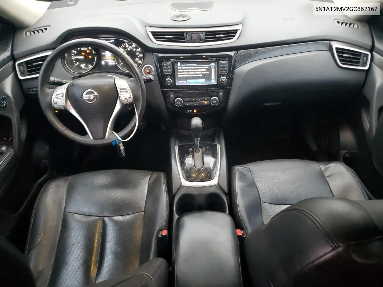 5N1AT2MV2GC862167 2016 Nissan Rogue S