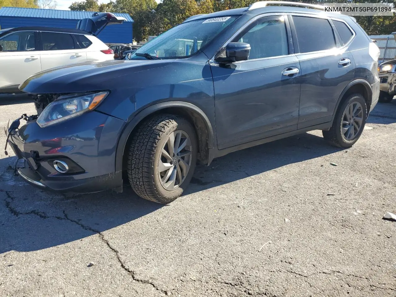 KNMAT2MT5GP691894 2016 Nissan Rogue S