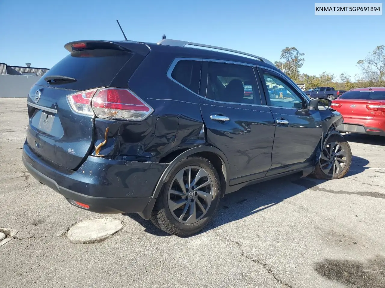KNMAT2MT5GP691894 2016 Nissan Rogue S
