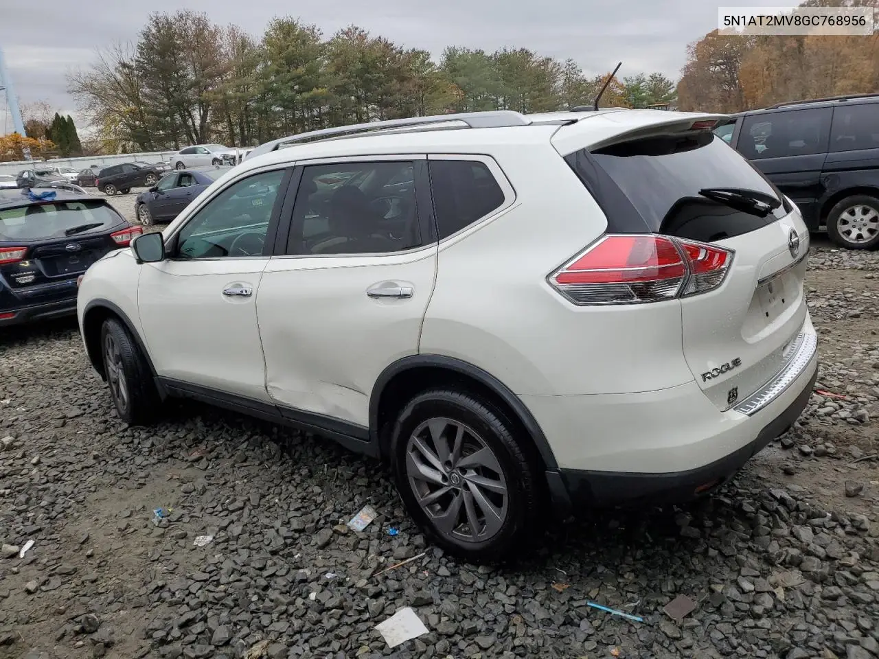 5N1AT2MV8GC768956 2016 Nissan Rogue S