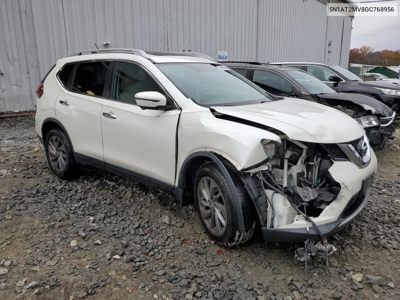 5N1AT2MV8GC768956 2016 Nissan Rogue S