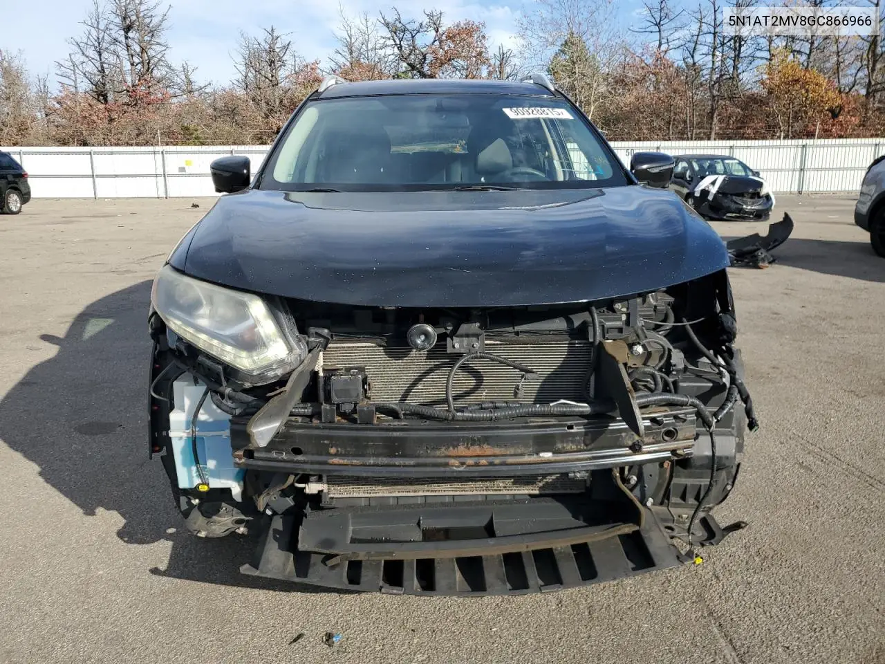 5N1AT2MV8GC866966 2016 Nissan Rogue S