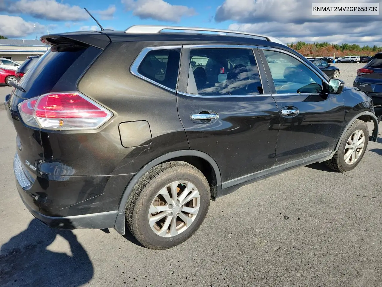 KNMAT2MV2GP658739 2016 Nissan Rogue S