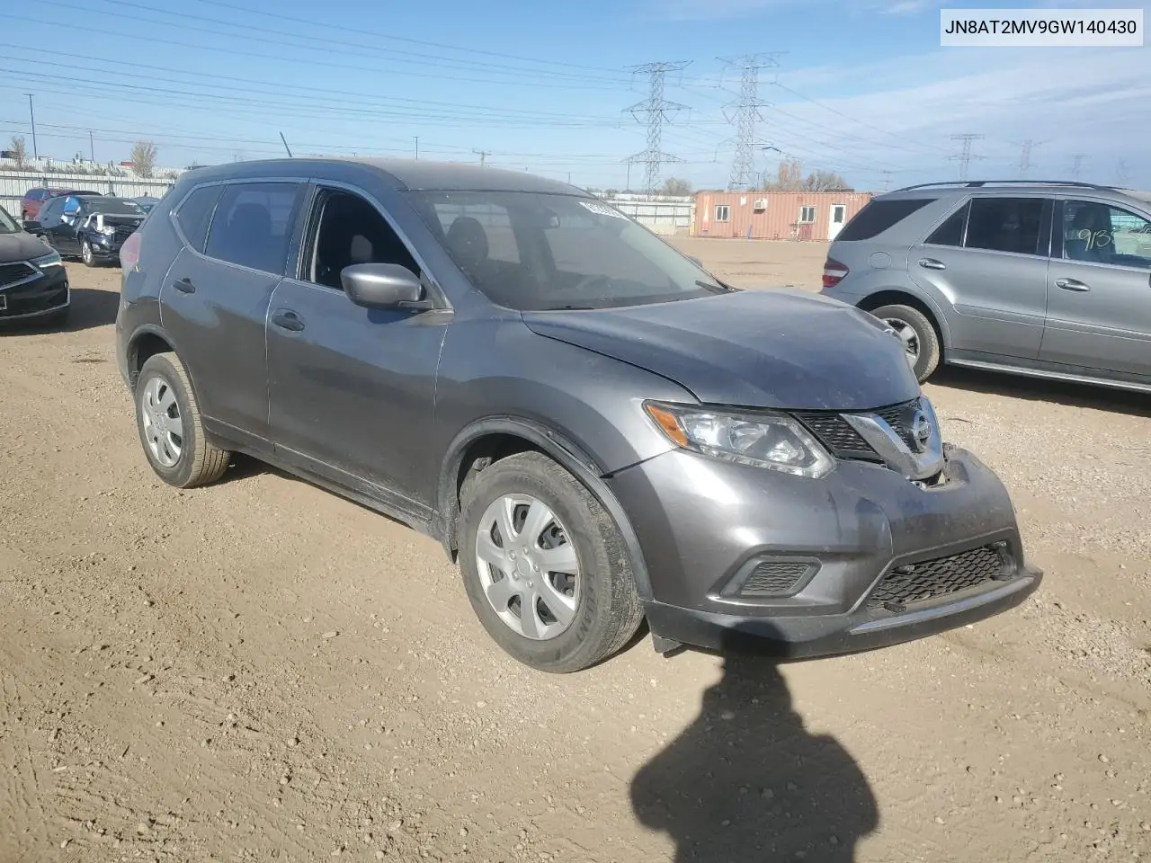 JN8AT2MV9GW140430 2016 Nissan Rogue S