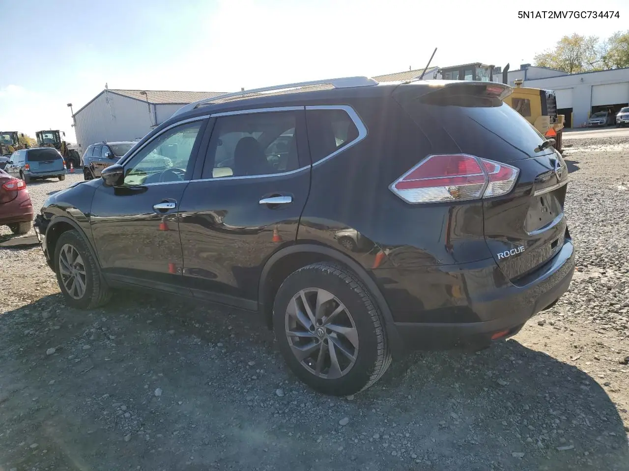 5N1AT2MV7GC734474 2016 Nissan Rogue S
