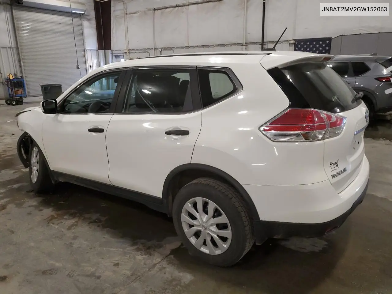 JN8AT2MV2GW152063 2016 Nissan Rogue S