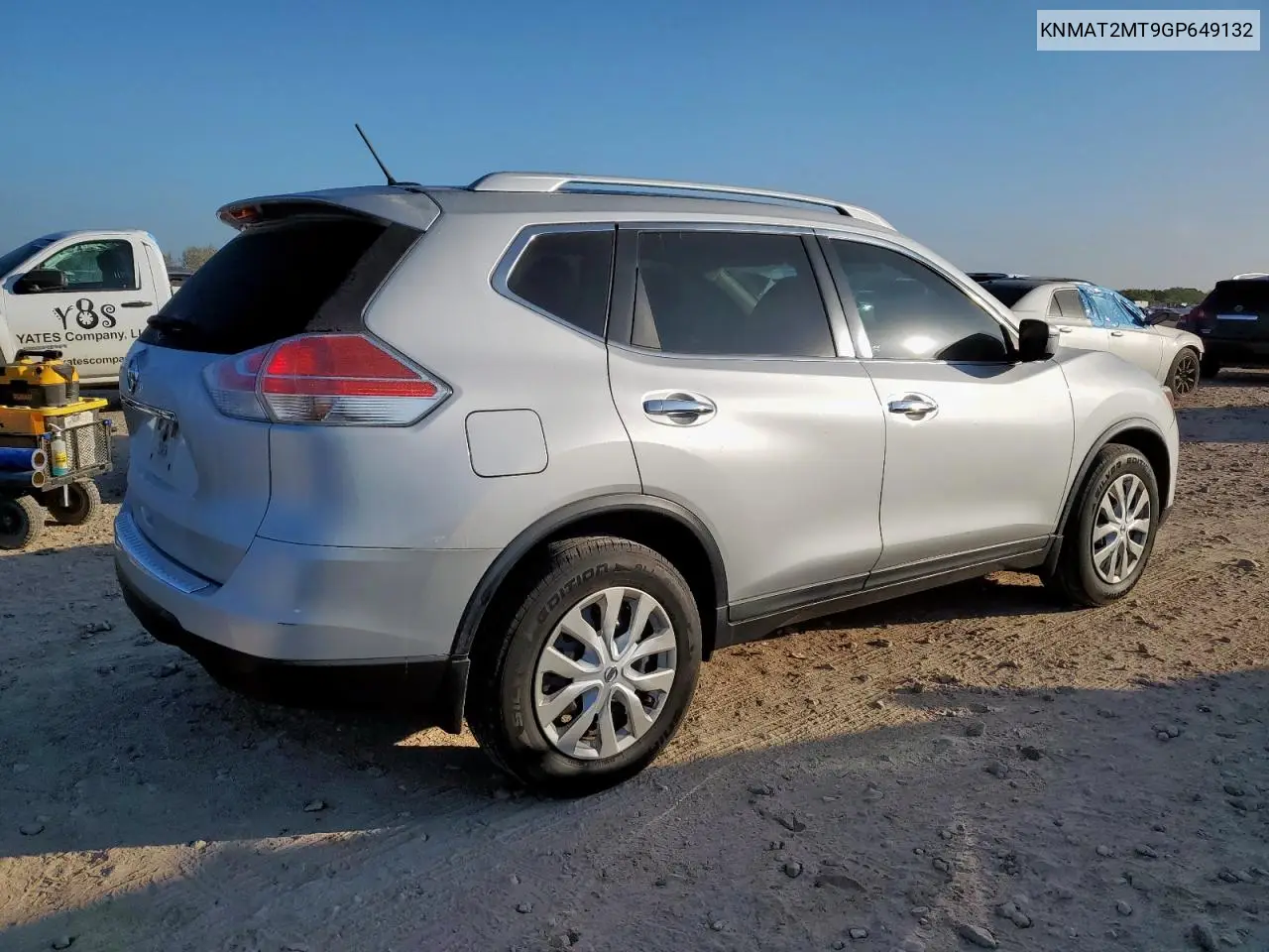 KNMAT2MT9GP649132 2016 Nissan Rogue S