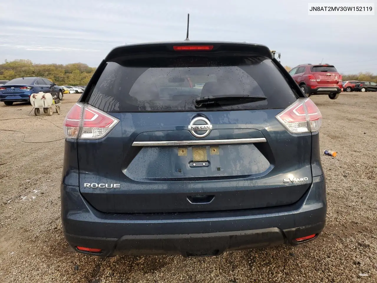 JN8AT2MV3GW152119 2016 Nissan Rogue S