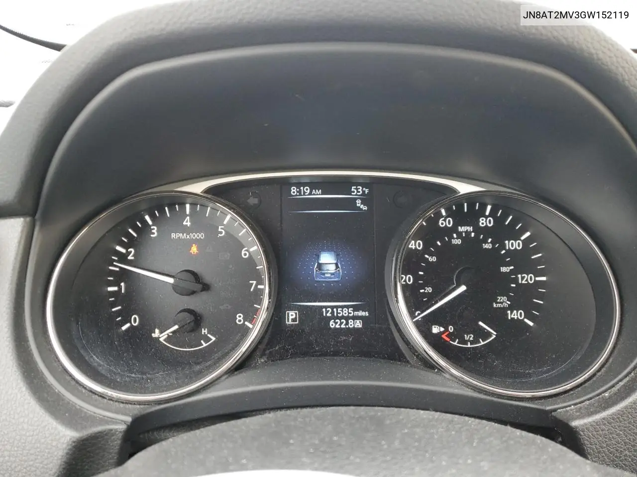 JN8AT2MV3GW152119 2016 Nissan Rogue S