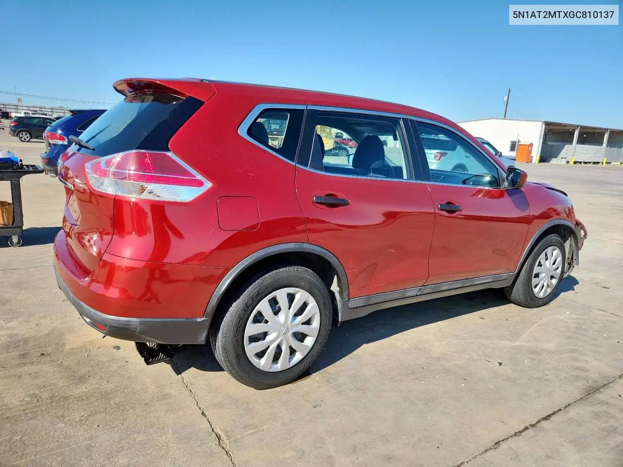 5N1AT2MTXGC810137 2016 Nissan Rogue S