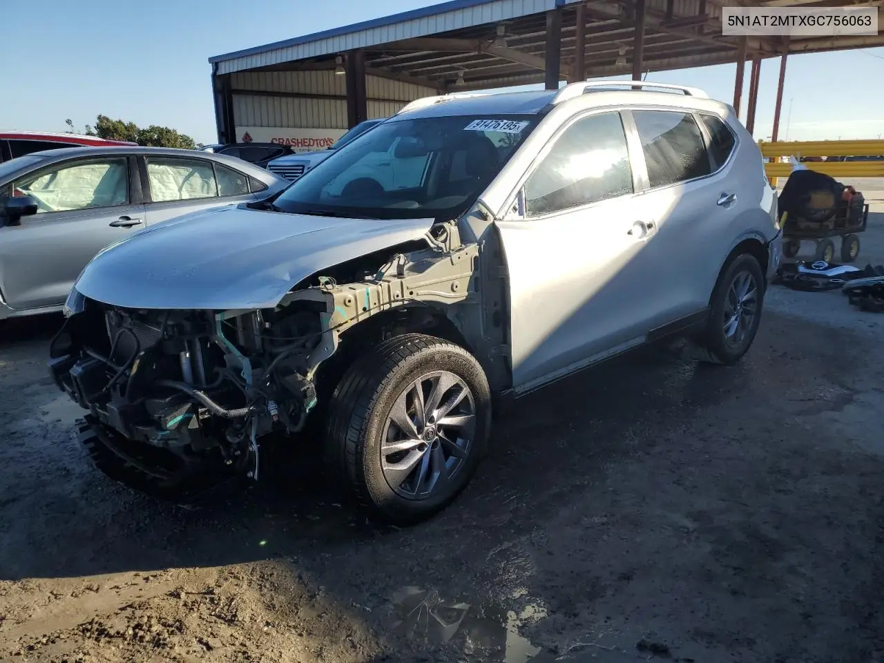 5N1AT2MTXGC756063 2016 Nissan Rogue S