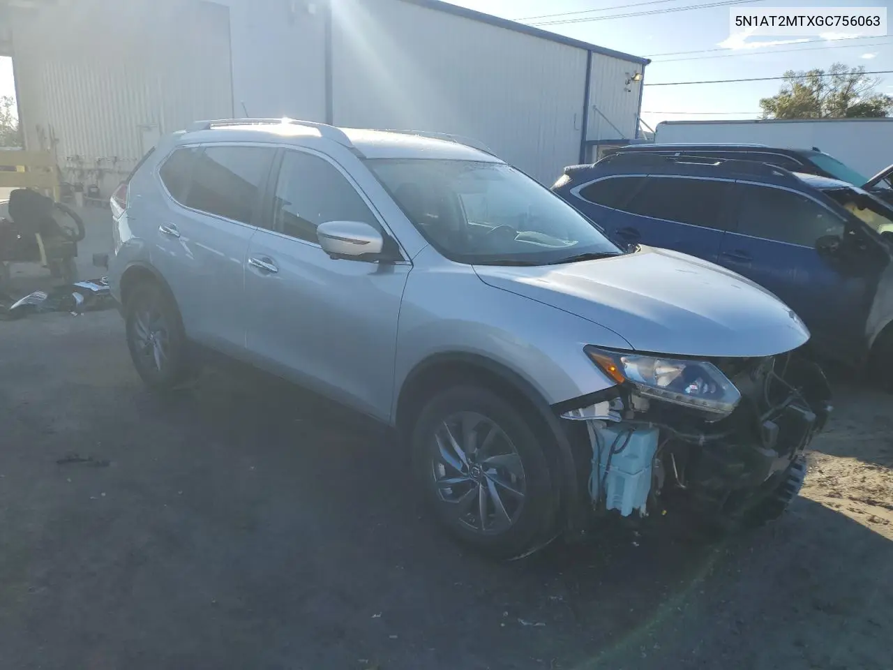 5N1AT2MTXGC756063 2016 Nissan Rogue S
