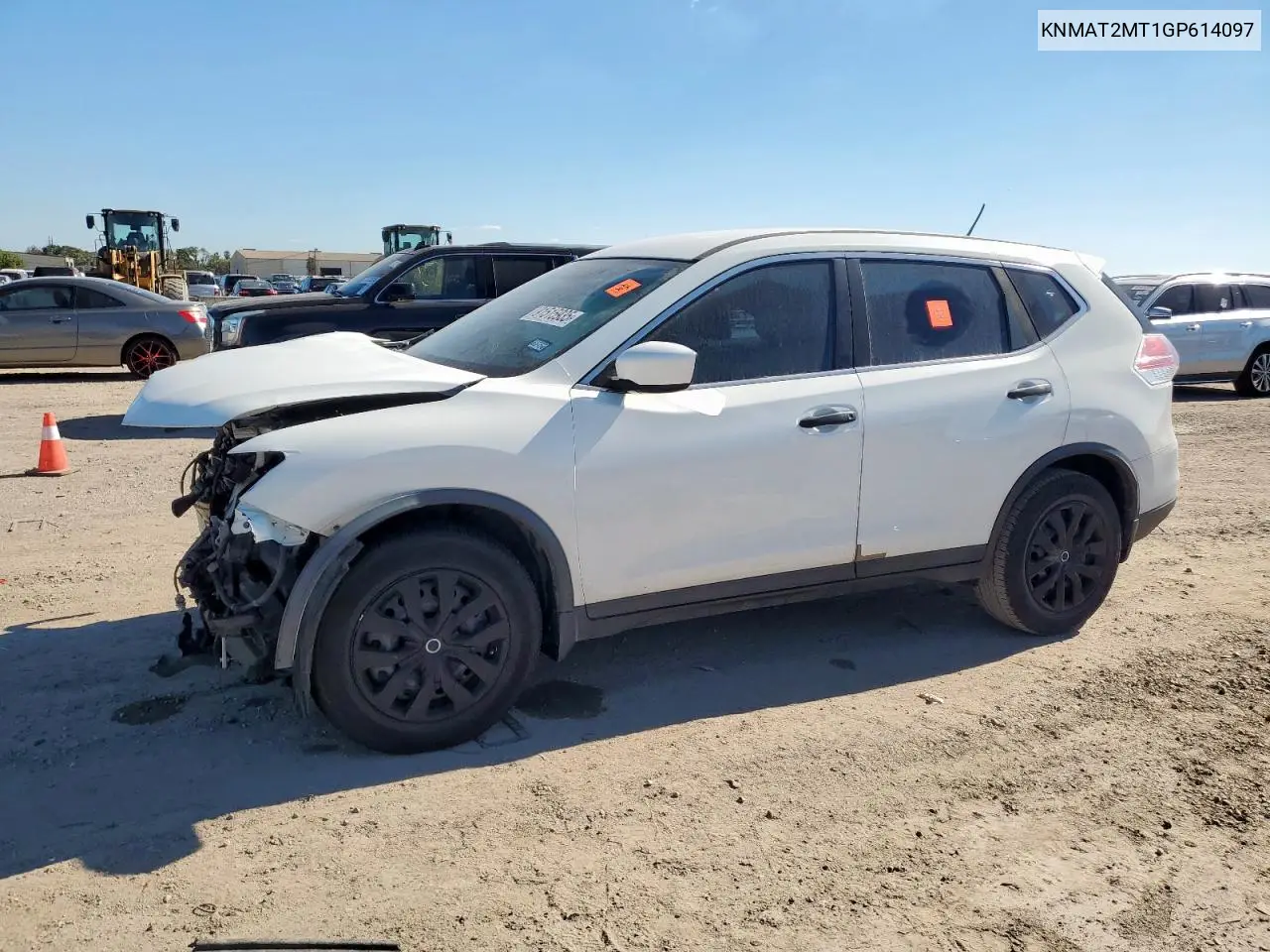 KNMAT2MT1GP614097 2016 Nissan Rogue S