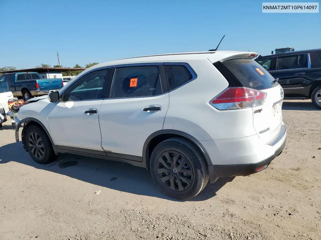 KNMAT2MT1GP614097 2016 Nissan Rogue S