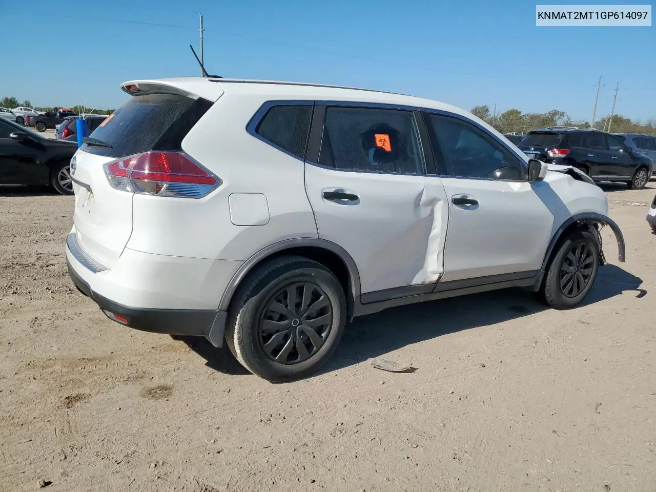 KNMAT2MT1GP614097 2016 Nissan Rogue S