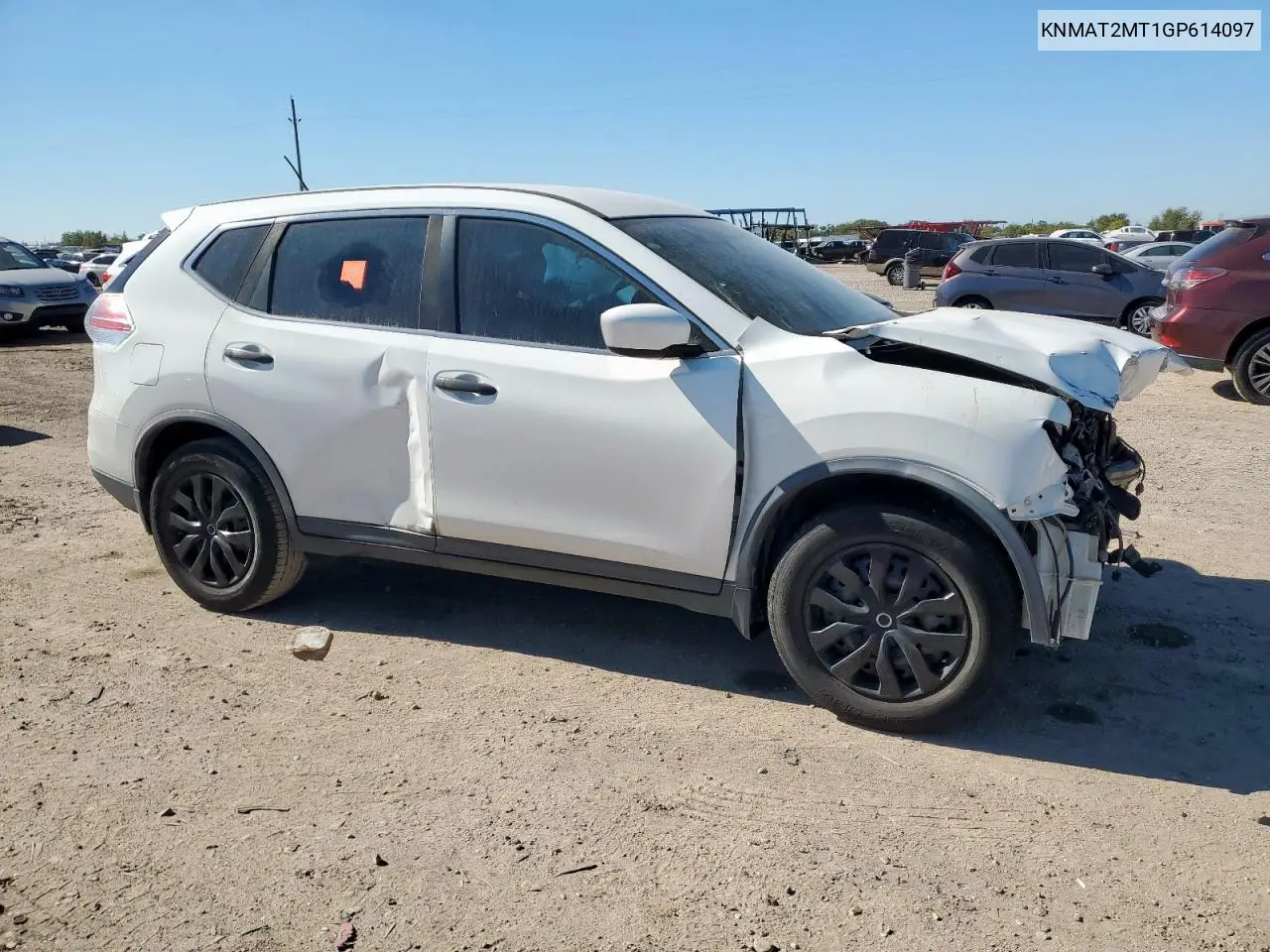 KNMAT2MT1GP614097 2016 Nissan Rogue S