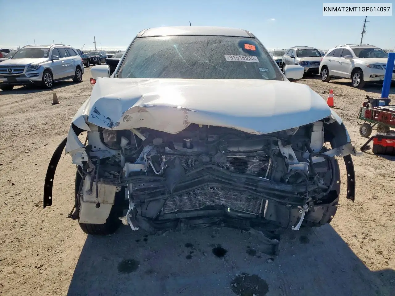 KNMAT2MT1GP614097 2016 Nissan Rogue S