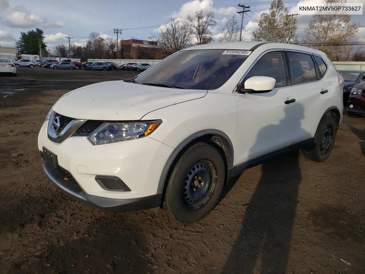 KNMAT2MV5GP733627 2016 Nissan Rogue S