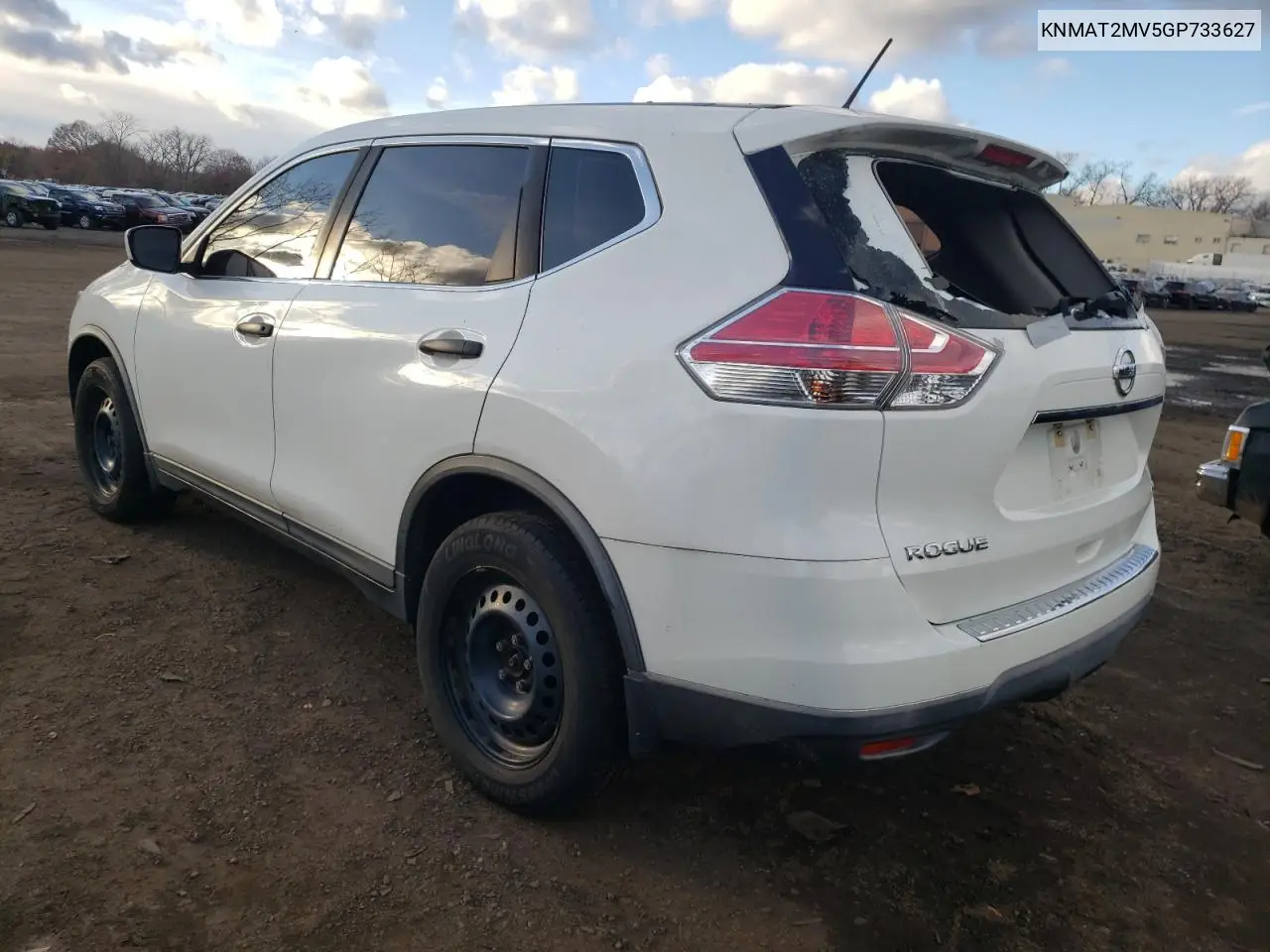 KNMAT2MV5GP733627 2016 Nissan Rogue S