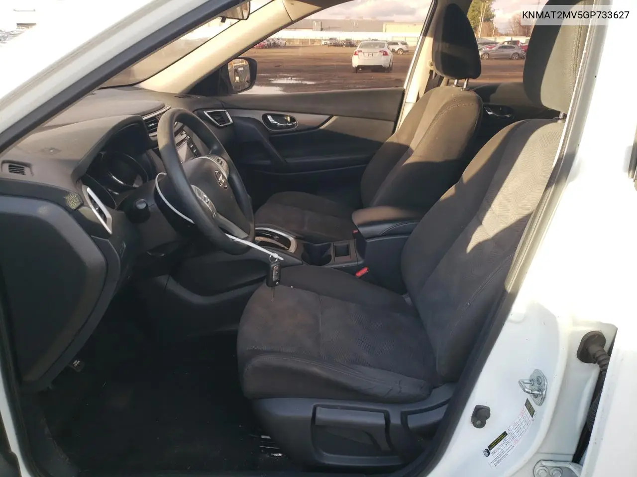 KNMAT2MV5GP733627 2016 Nissan Rogue S