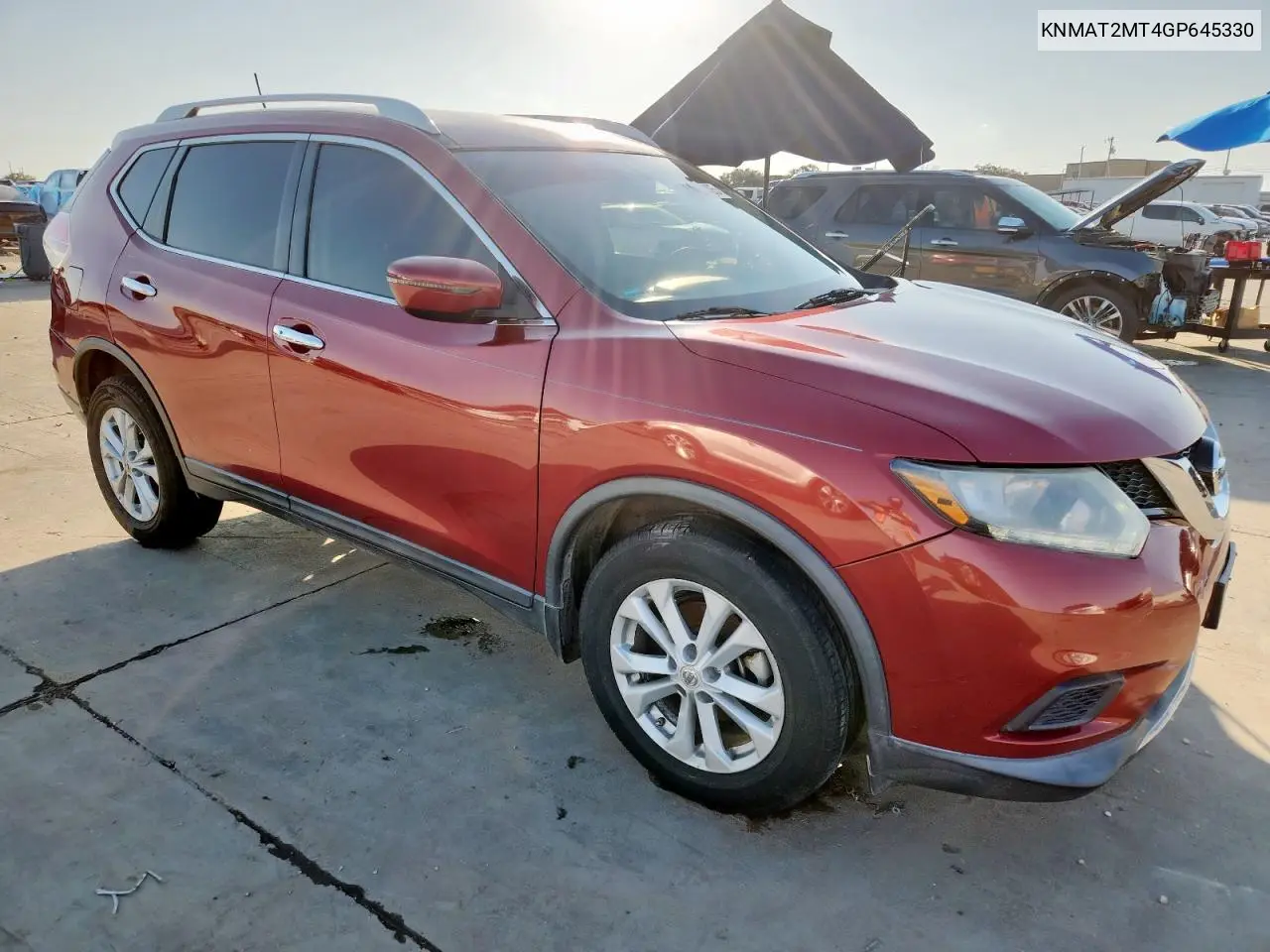 KNMAT2MT4GP645330 2016 Nissan Rogue S