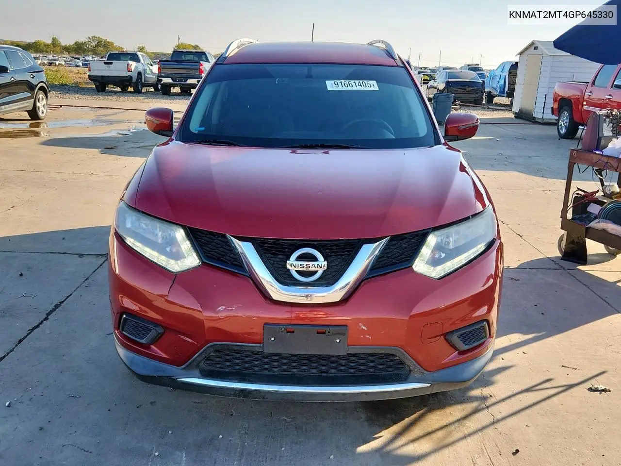 KNMAT2MT4GP645330 2016 Nissan Rogue S