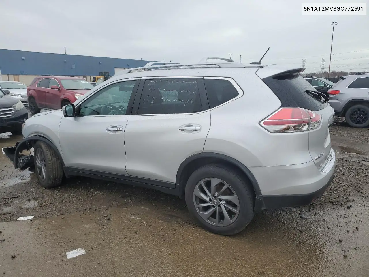 5N1AT2MV3GC772591 2016 Nissan Rogue S