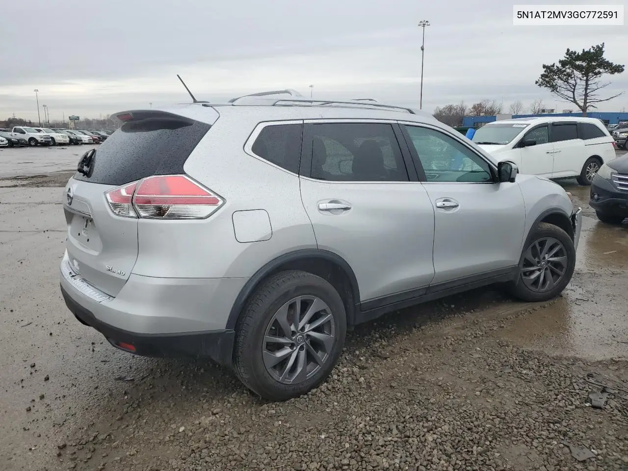5N1AT2MV3GC772591 2016 Nissan Rogue S