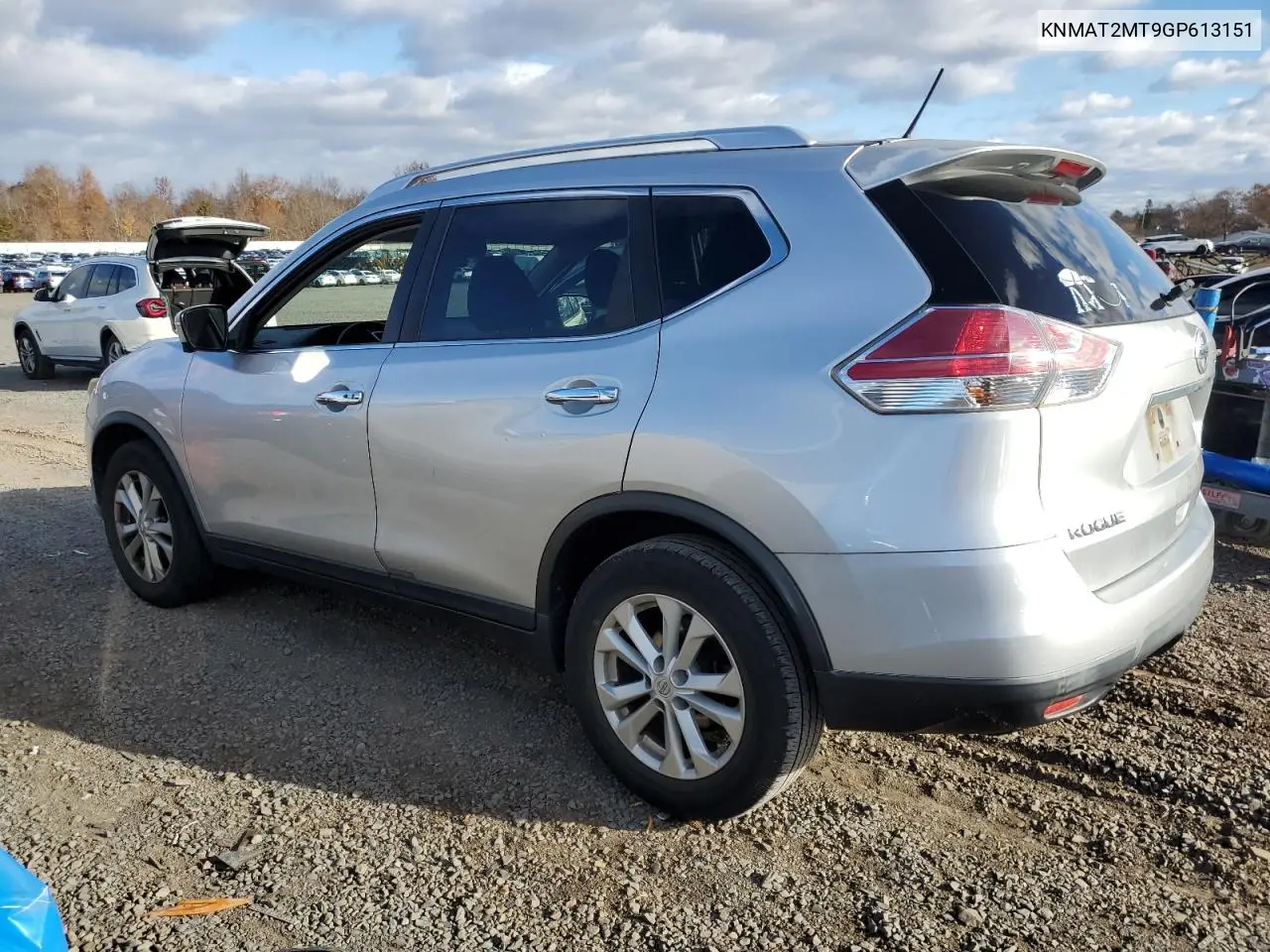 KNMAT2MT9GP613151 2016 Nissan Rogue S