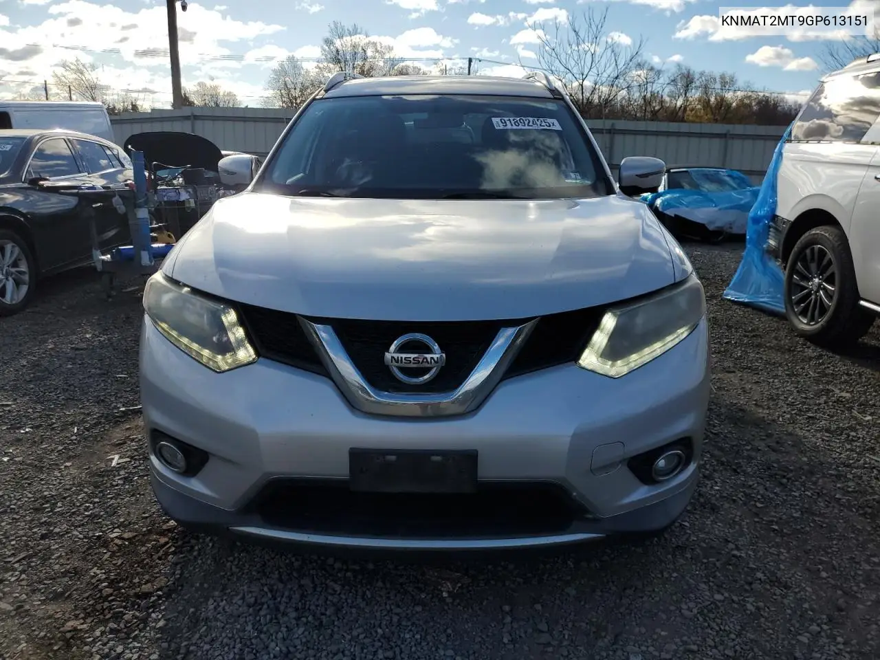 KNMAT2MT9GP613151 2016 Nissan Rogue S