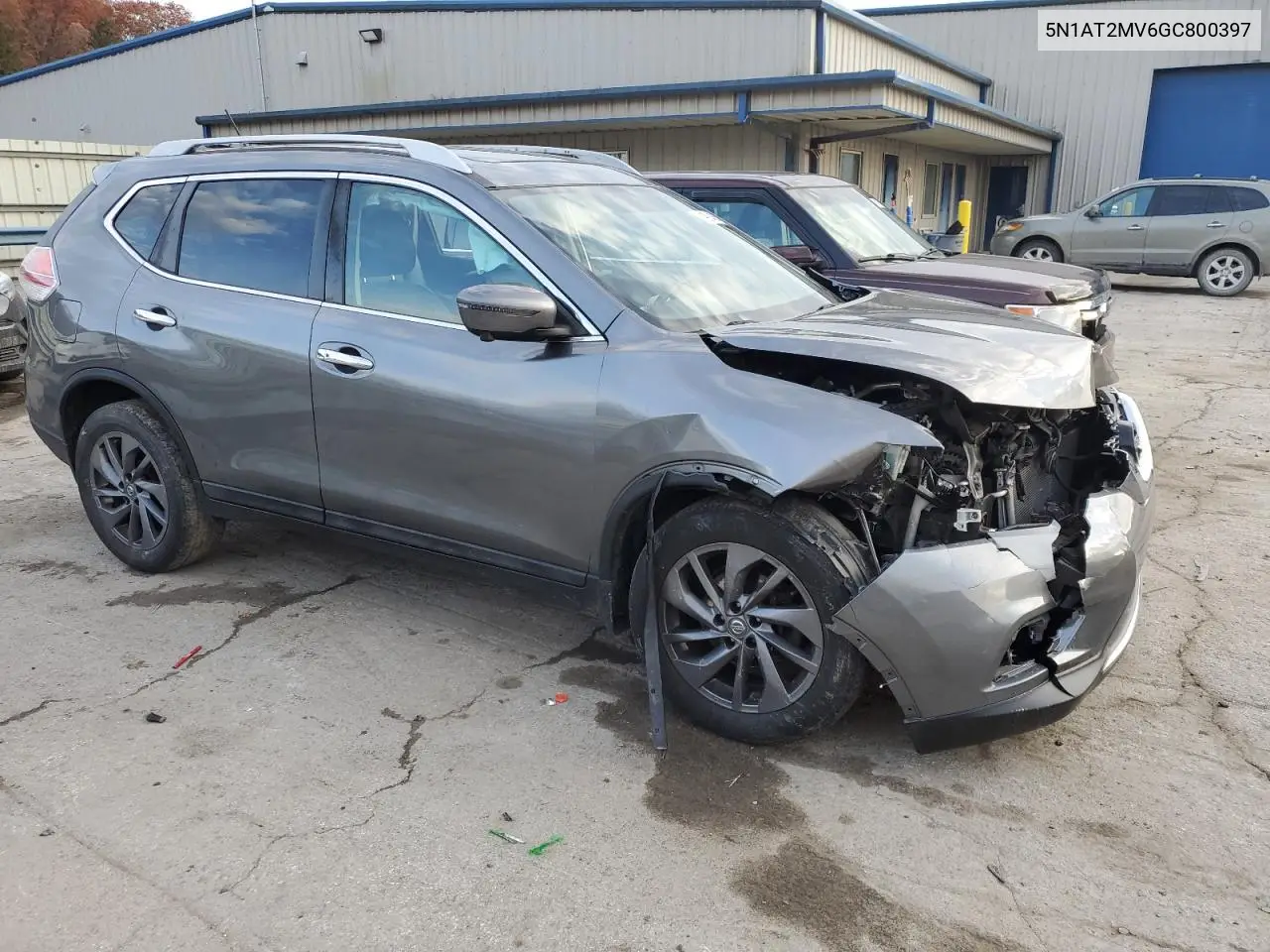 5N1AT2MV6GC800397 2016 Nissan Rogue S