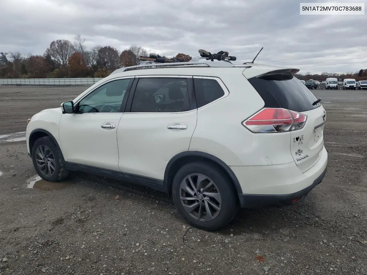5N1AT2MV7GC783688 2016 Nissan Rogue S